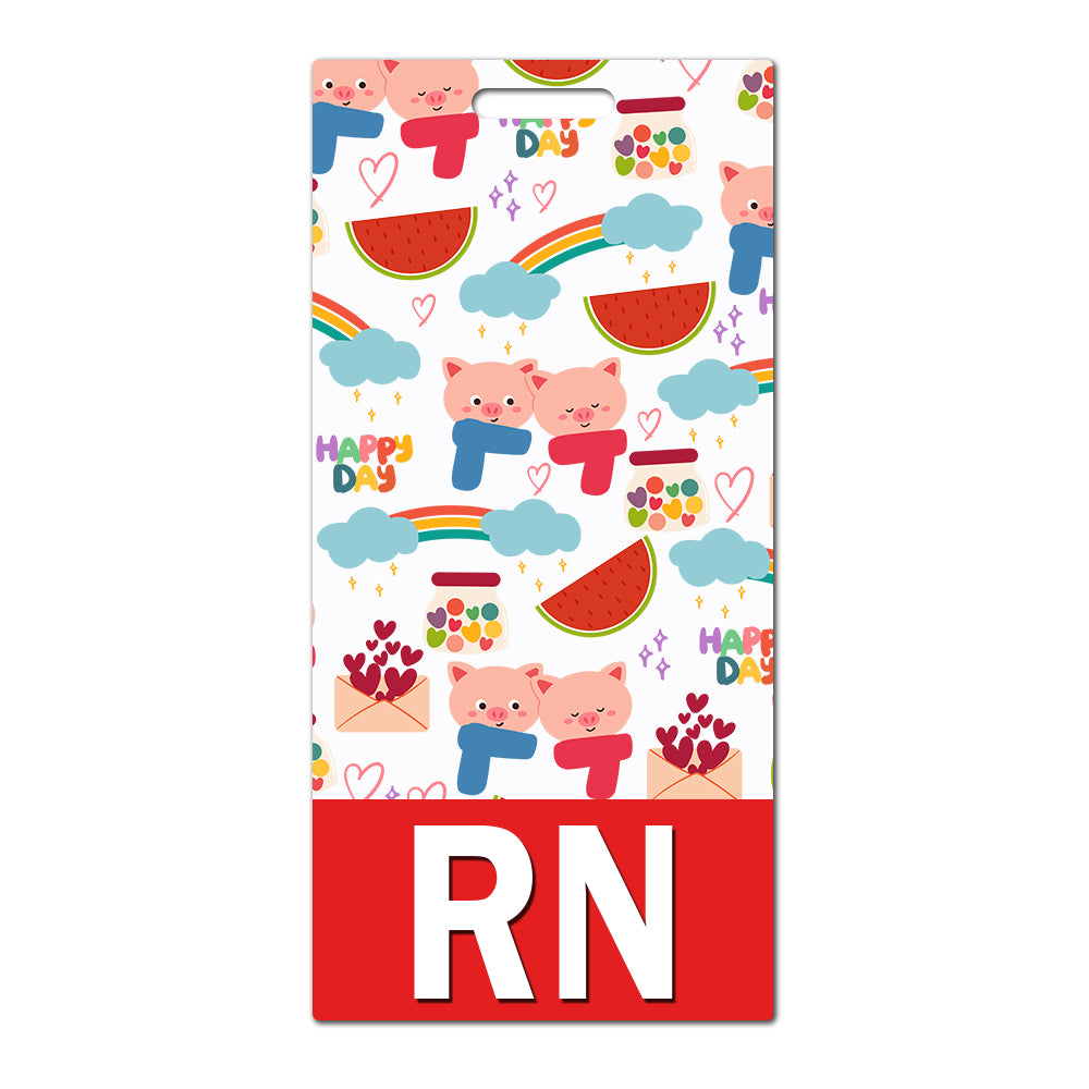 Nurse Gift For Women Badge Card, Nurse Badge Card, Cute Christmas Badge Card