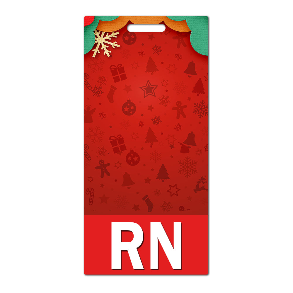 Nurse Gift For Women Badge Card, Nurse Badge Card, Cute Christmas Badge Card