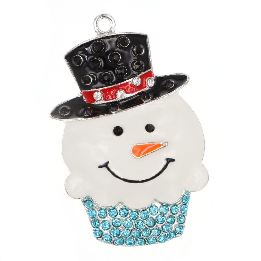 Fashion Classic Christmas Snowman Pendant