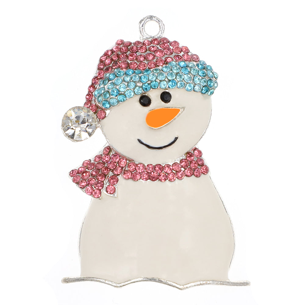 Fashion Classic Christmas Snowman Pendant