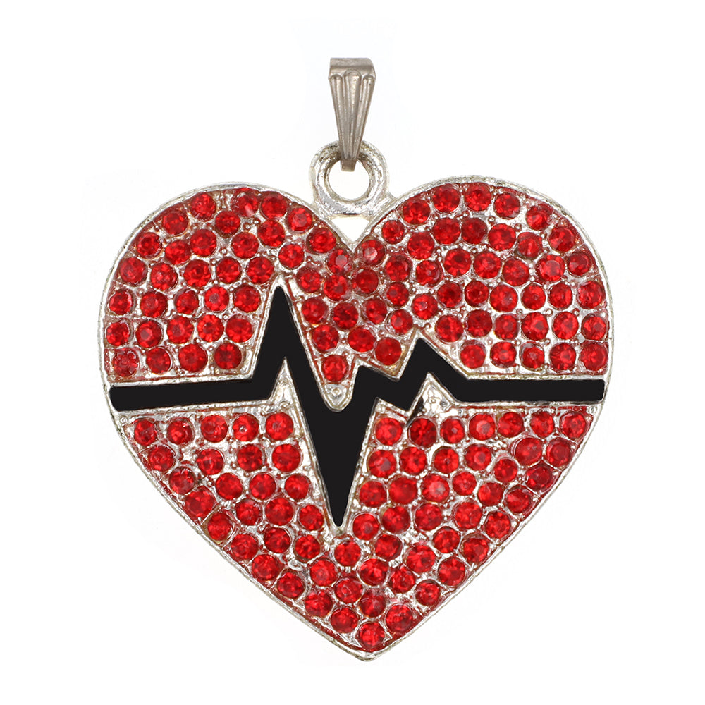 Fashion Classic ECG Heart Pendant