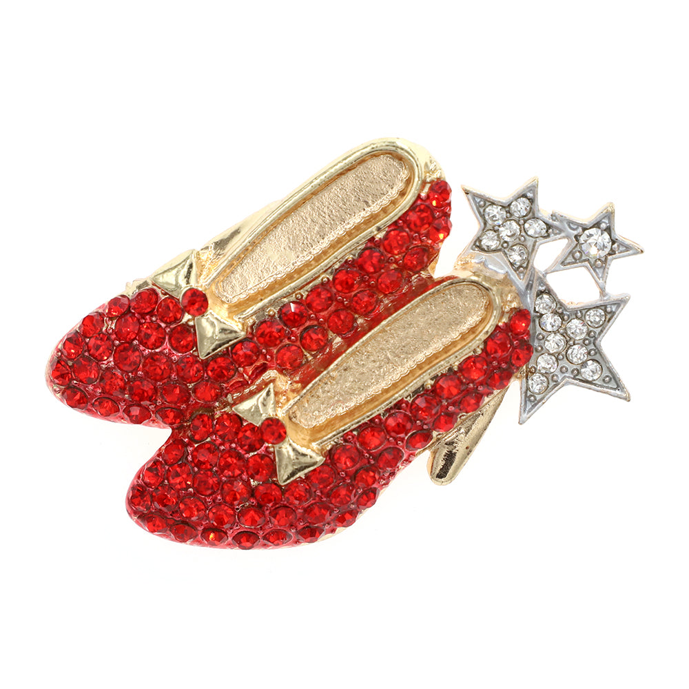 Fashion Classic Supreme Star Little Red Shoe Pendant