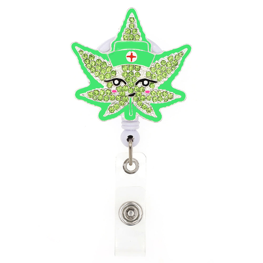 Rhinestone Doctor Nurse Badge Reel